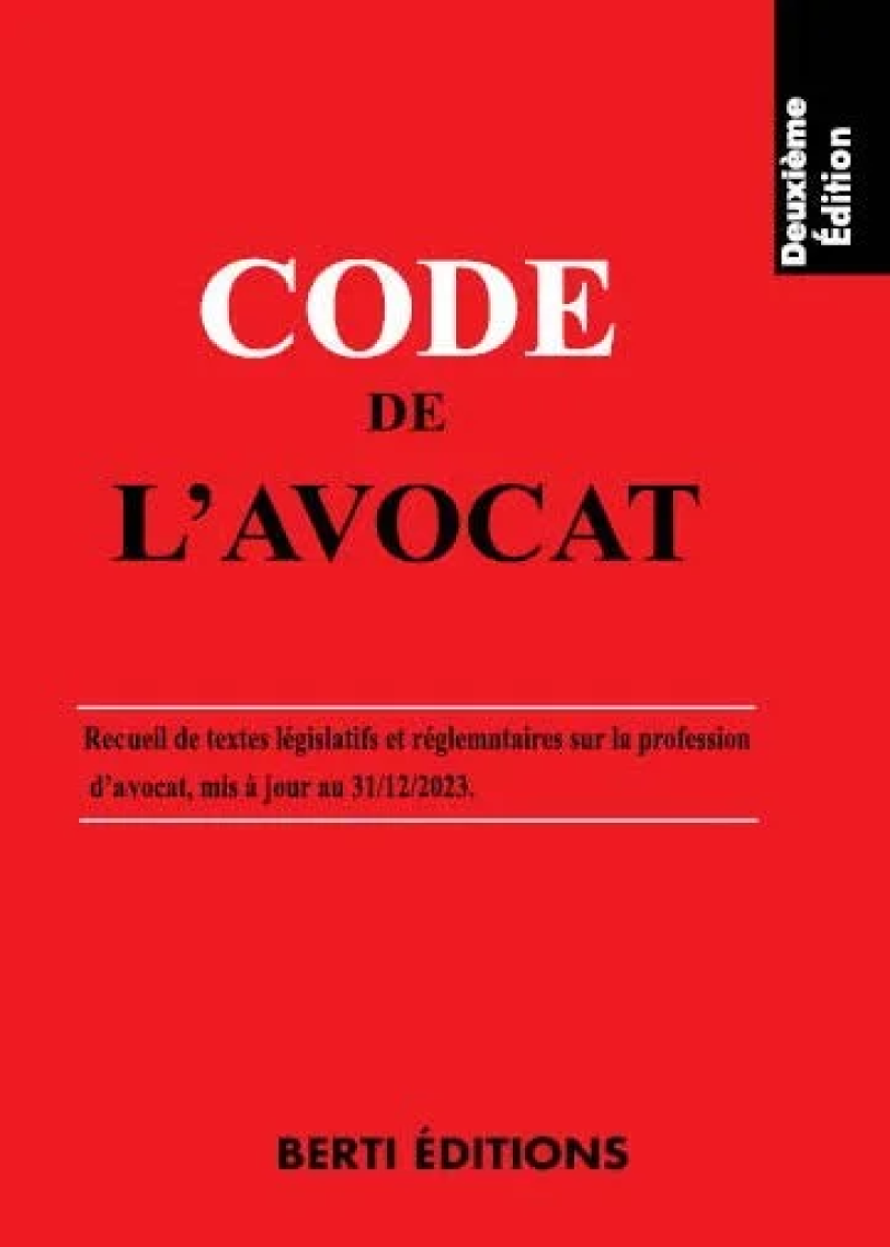 Code de l'avocat