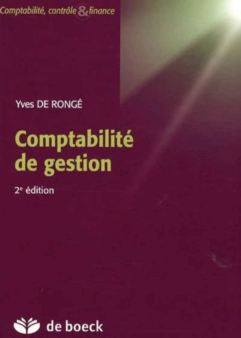 Comptabilité de gestion 2eme ED