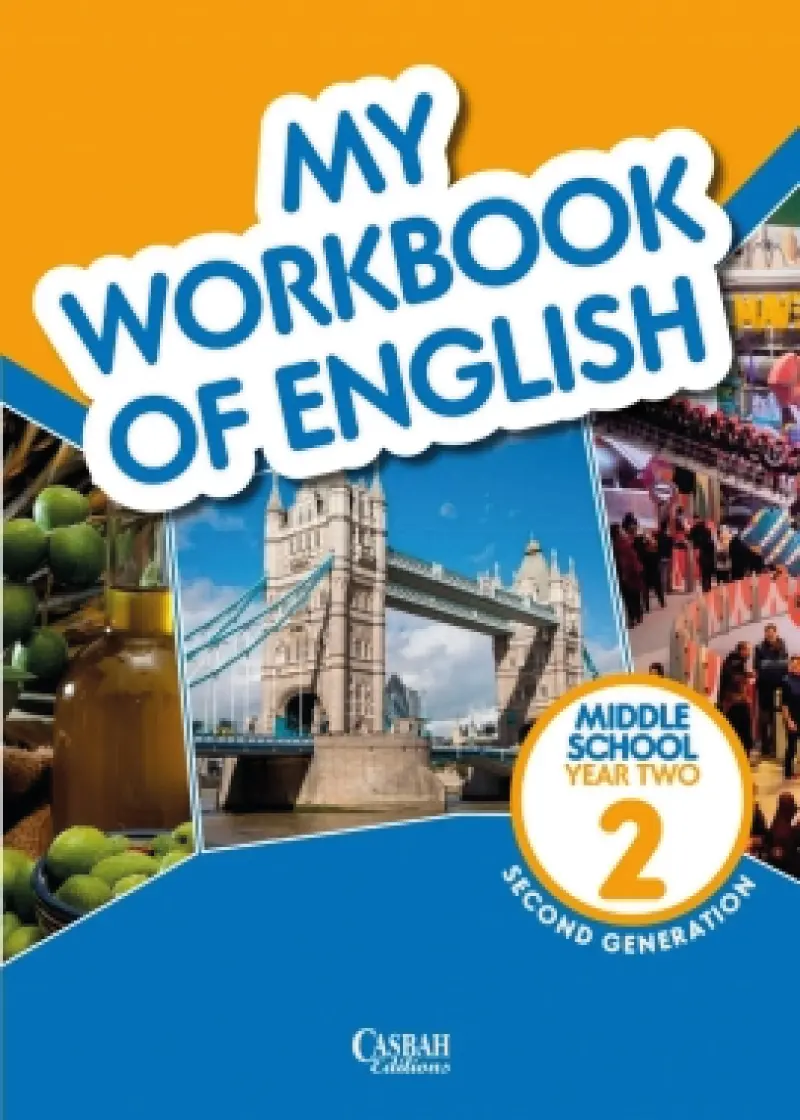 My workbook of english - Middle school year twoo 2