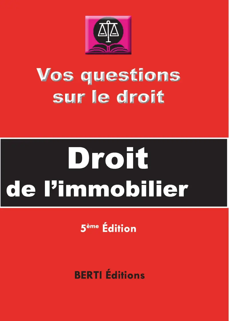 Droit de L’Immobilier (Vos Question Sur Le Droit) Fr