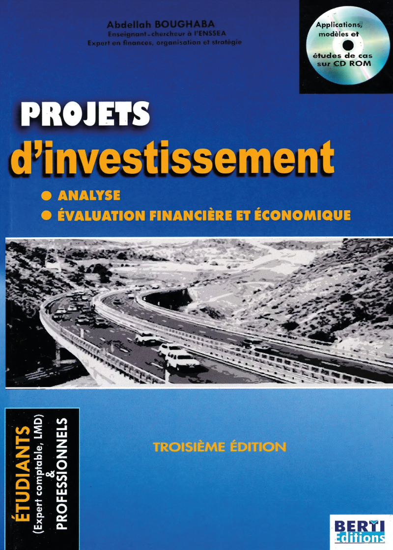 Projets d’investissement