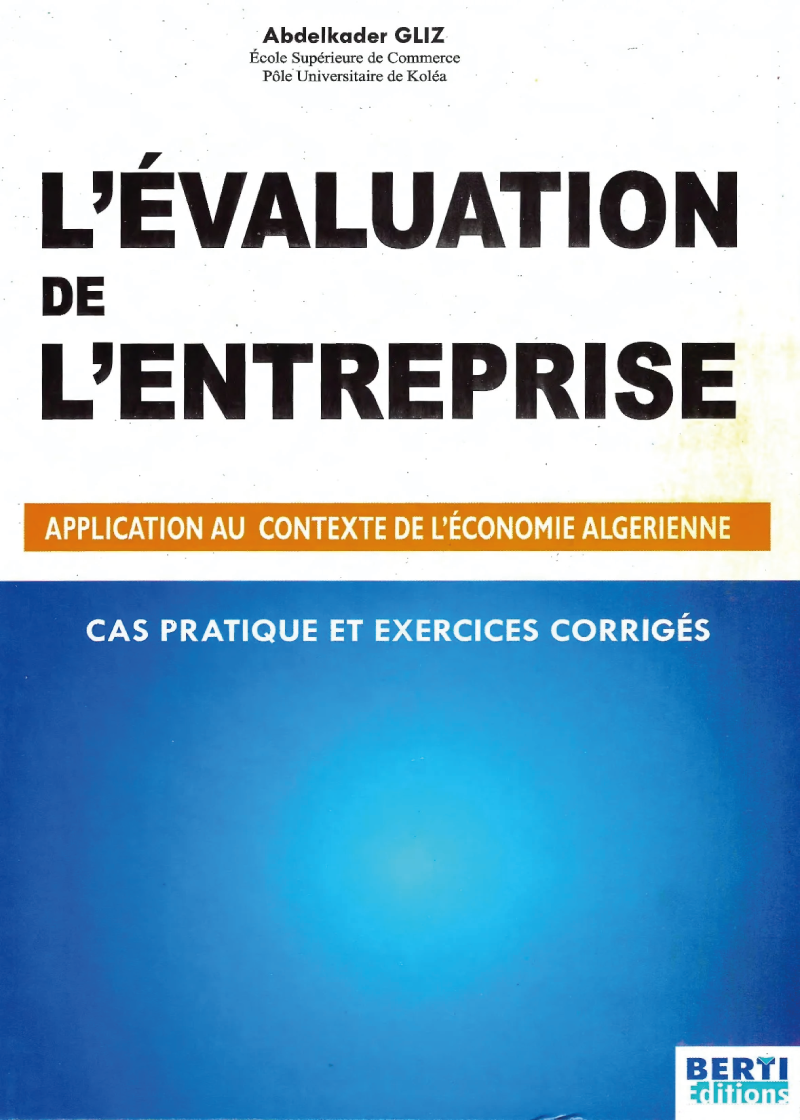 L'Evaluation de l'entreprise