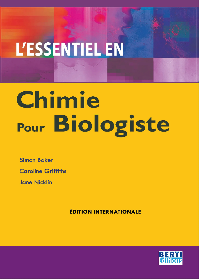 Essentiel en Chimie pour Biologistes